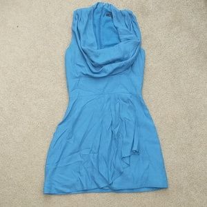 French Connection Blue Short Dress 2 S Sleeveless